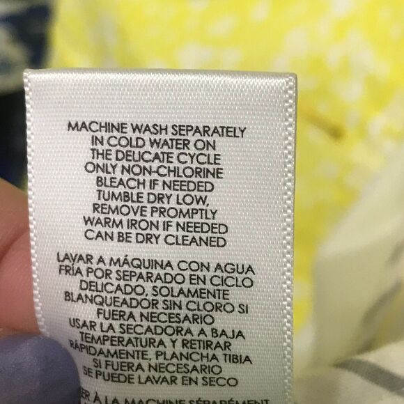 CAbi Field Jacket Daisy Spring Yellow Floral 5160 Womens Small Button Cotton - Picture 5 of 11